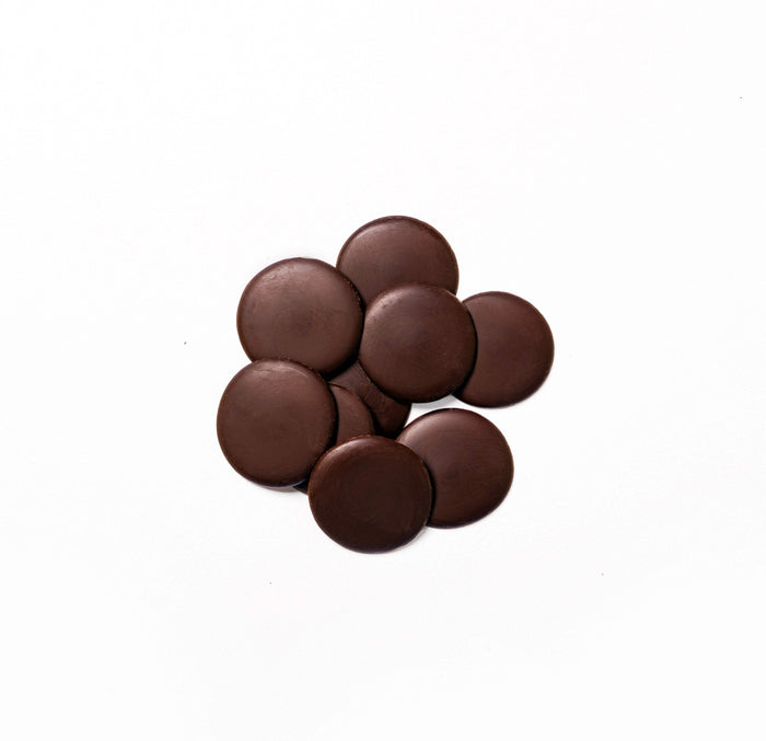 Vegan Dark Chocolate Buttons 62% Cacao - ON SALE (BB April 2025 - Still great for baking & hot chocolate)